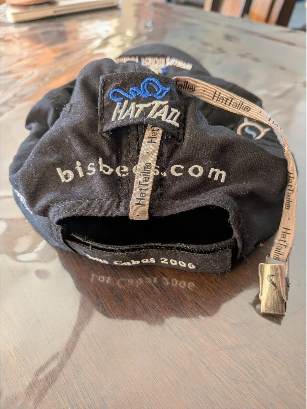 Bisbee's Hat Black Tournament Los Cabo World Richest Tournaments W/Hat Tail